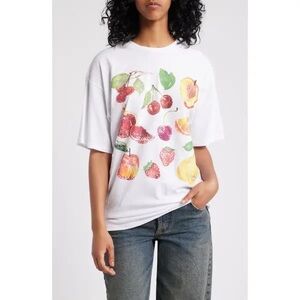 Golden‎ Hour Fruit Paintings Graphic T-Shirt Women’s Size Extra Small / Small